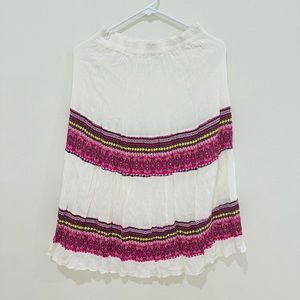 White/Pink Skirt